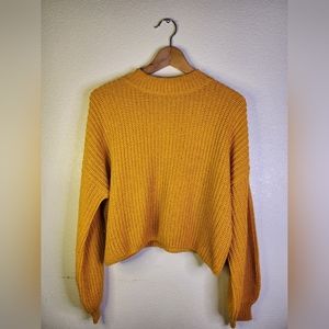 Forever 21 Crop Knit Sweater